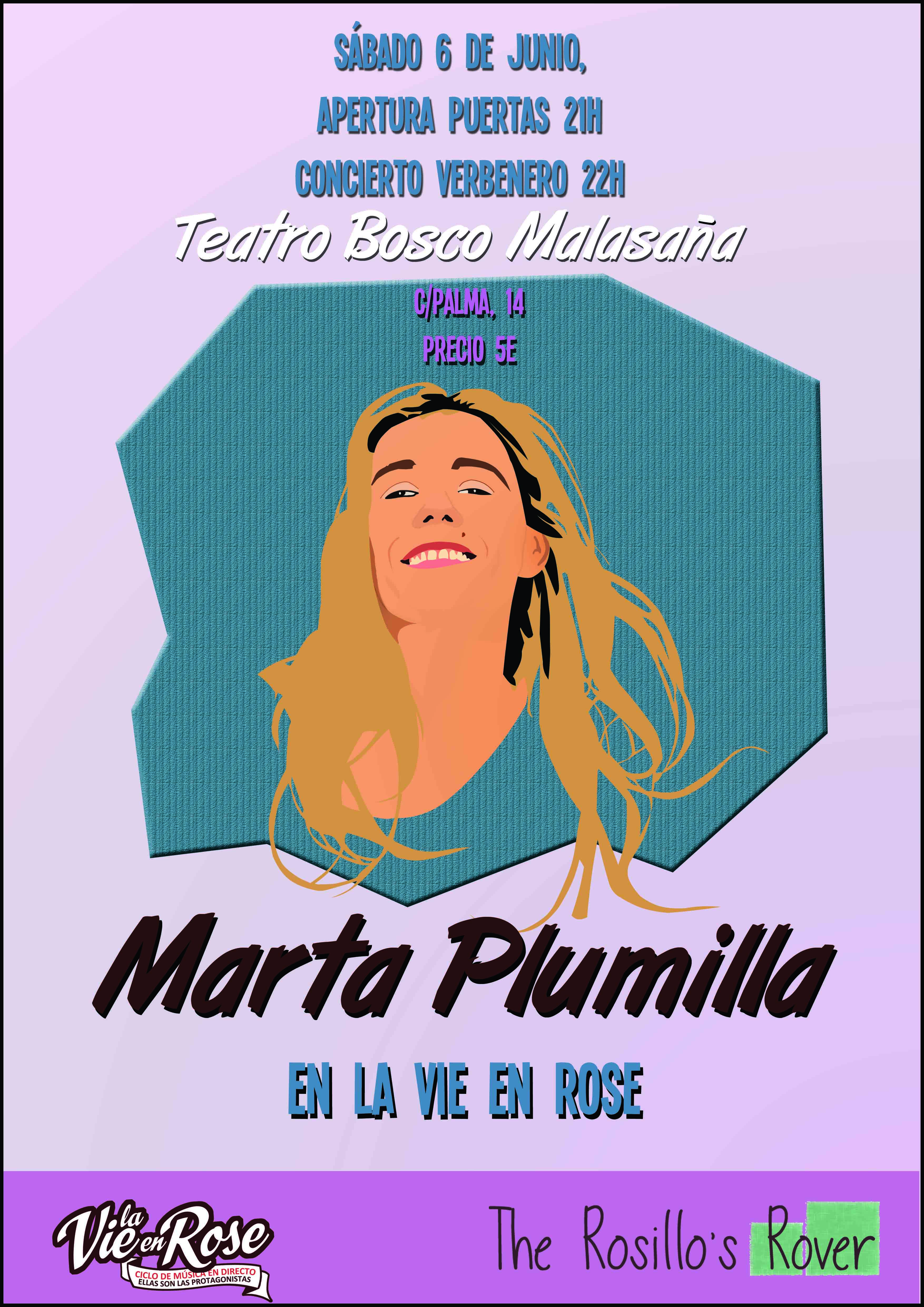 Cartel Marta Plumilla